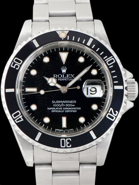 rolex submarine examples.